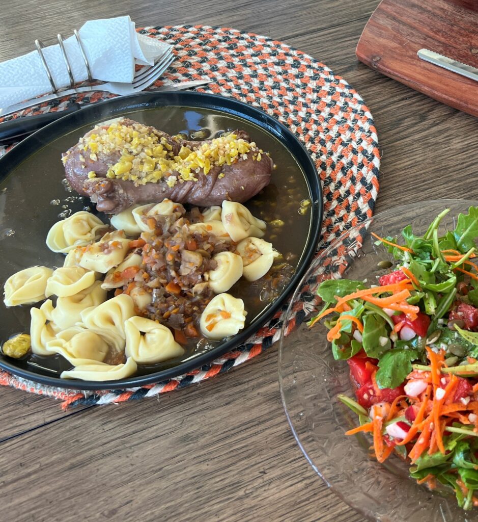 Cooking at chuestnuts at home